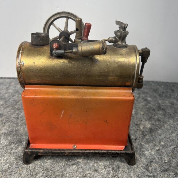 1930's Vintage Weeden Model 702 Live Steam Engine, Untested, Missing Stack - Picture 7 of 15